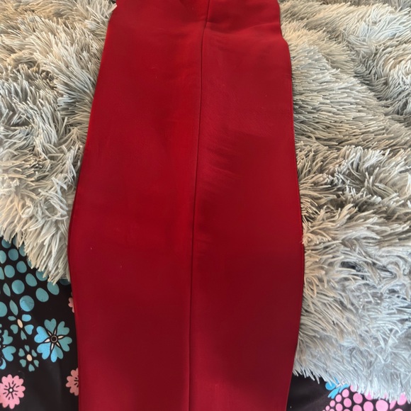 Zara Vibrant Red Pants - Picture 12 of 16